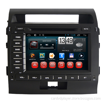 Android TOYOTA Land Cuiser Double Din Car Electronic 2 Din Meida DVD GPS Navigation 1080P Radio RDS Multimedia